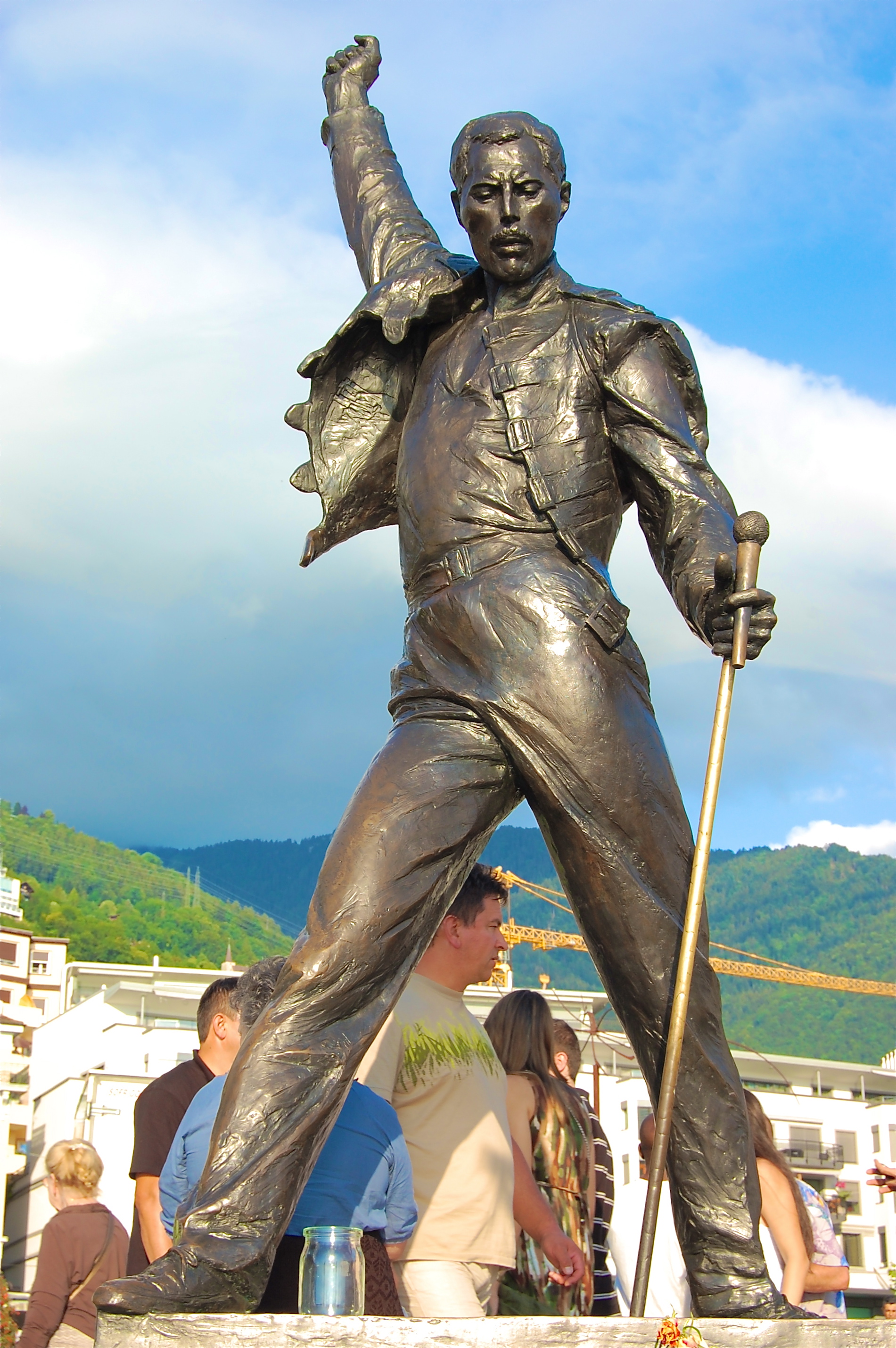 Standbeeld Freddie Mercury Zwitserland